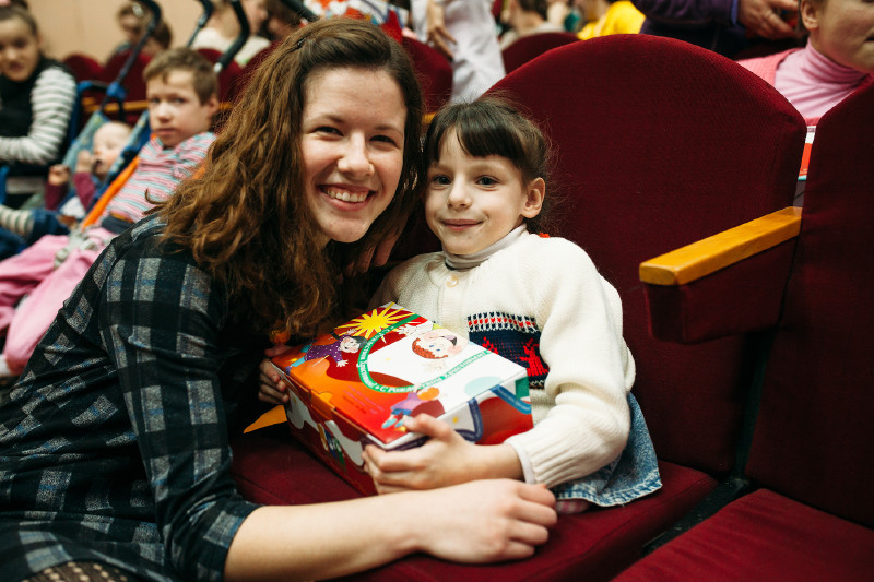 Gift of Hope distribution at an orphanage