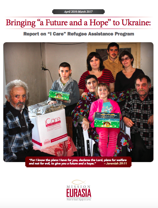 April 2016-March 2017 "I Care" Refugee Assistance Program Report