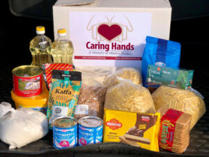 Caring Hands food box