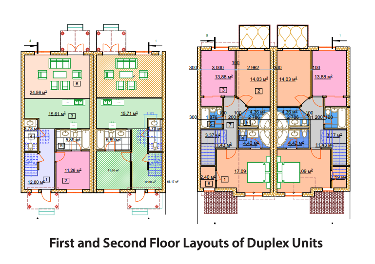 duplex layout