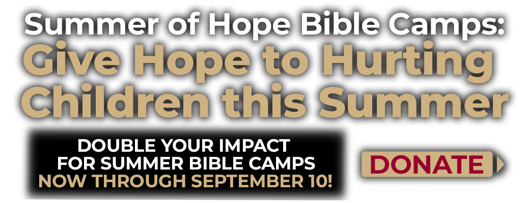 summer of hope for a limited time your donation is doubled