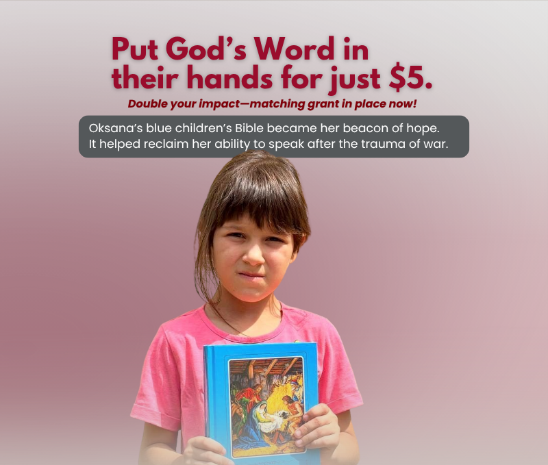 children's bibles Put Gods Word In their hands