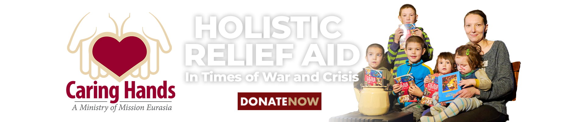 hosistic relief aid in times of war and crisis donate now