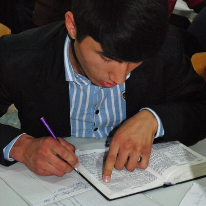 School Without Walls session in Tajikistan